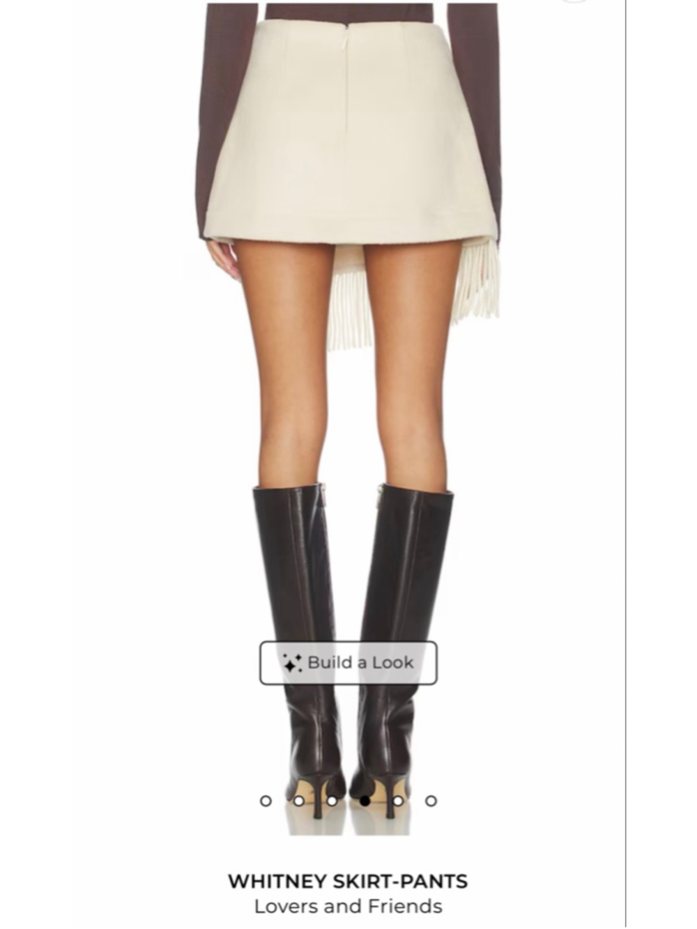 Revolve Lovers & Friends| Whitney Wool Skirt| NWT |Size small|$209 Retail - Picture 5 of 10